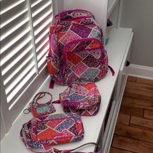 Vera Bradley Modern Medley backpack & purse